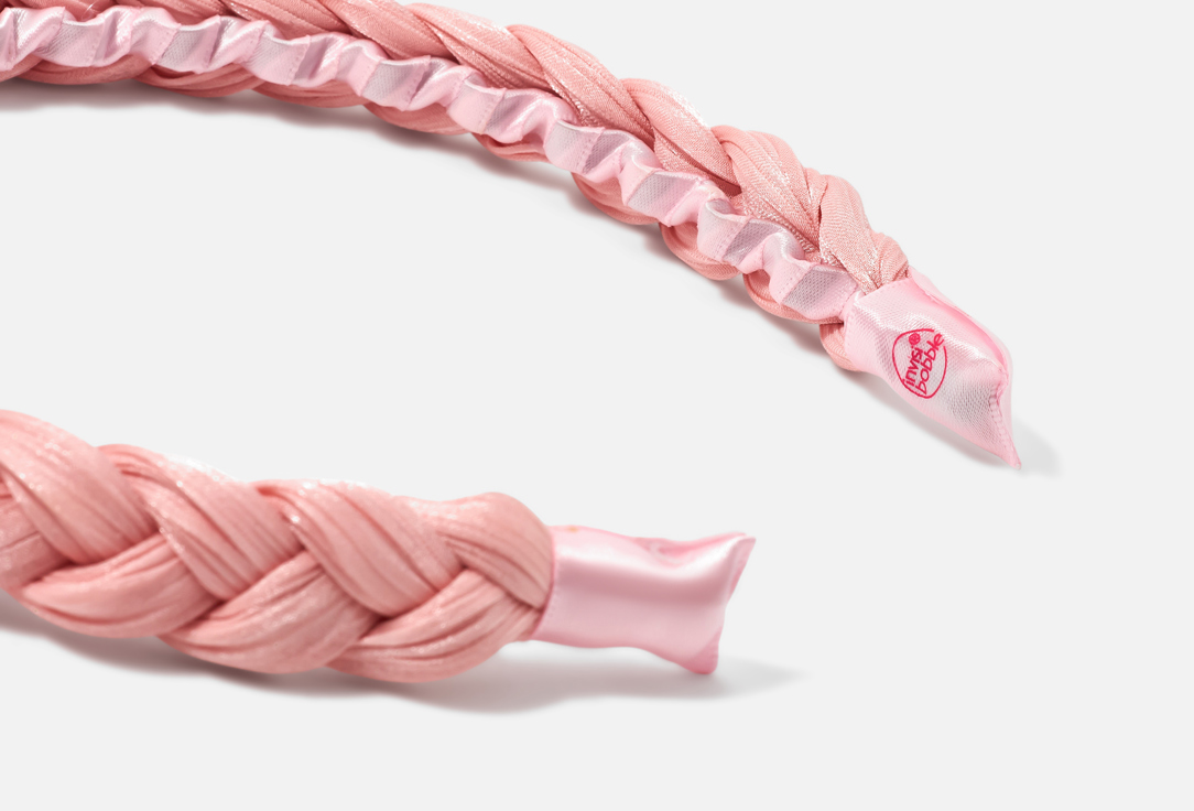 Invisibobble Headband Eat, pink, and be merry
