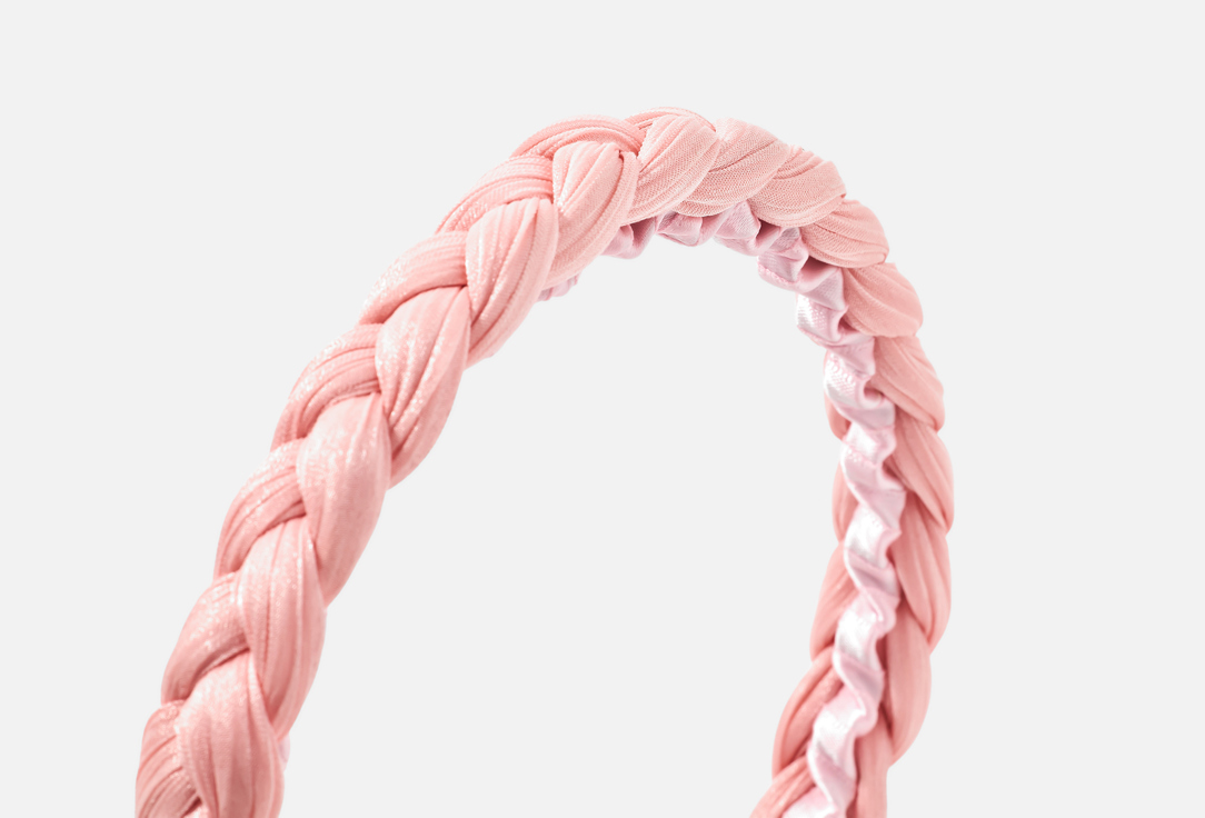 Invisibobble Headband Eat, pink, and be merry