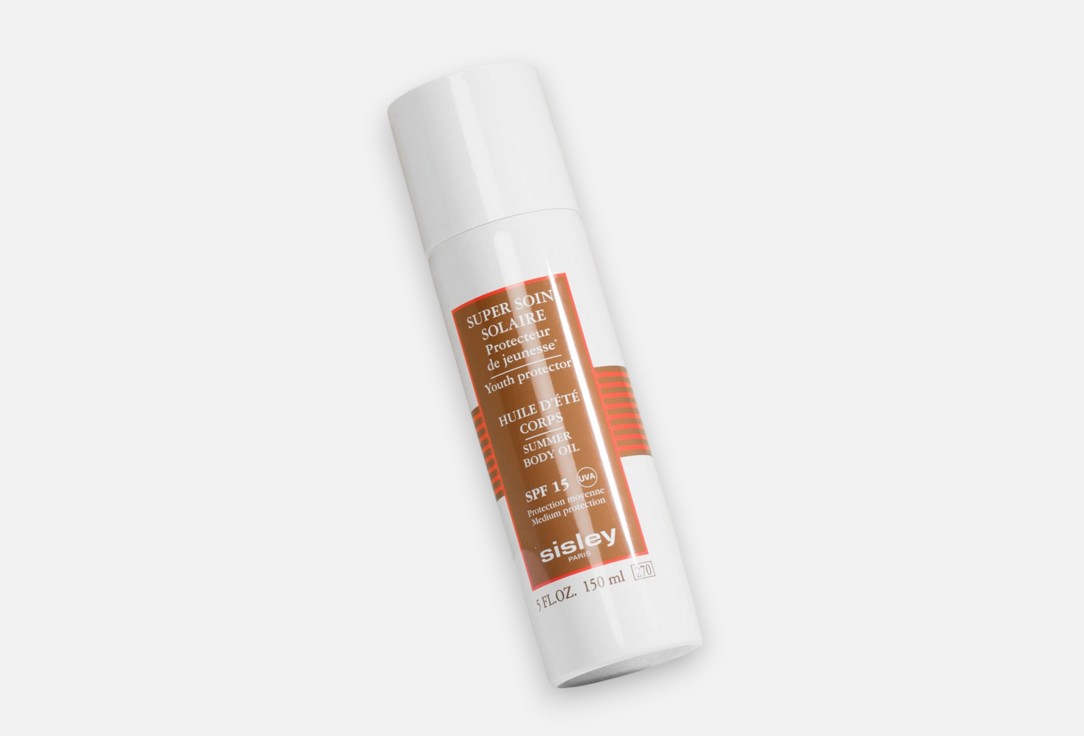 Sisley nourishing body oil SPF 15 Super Soin Solaire