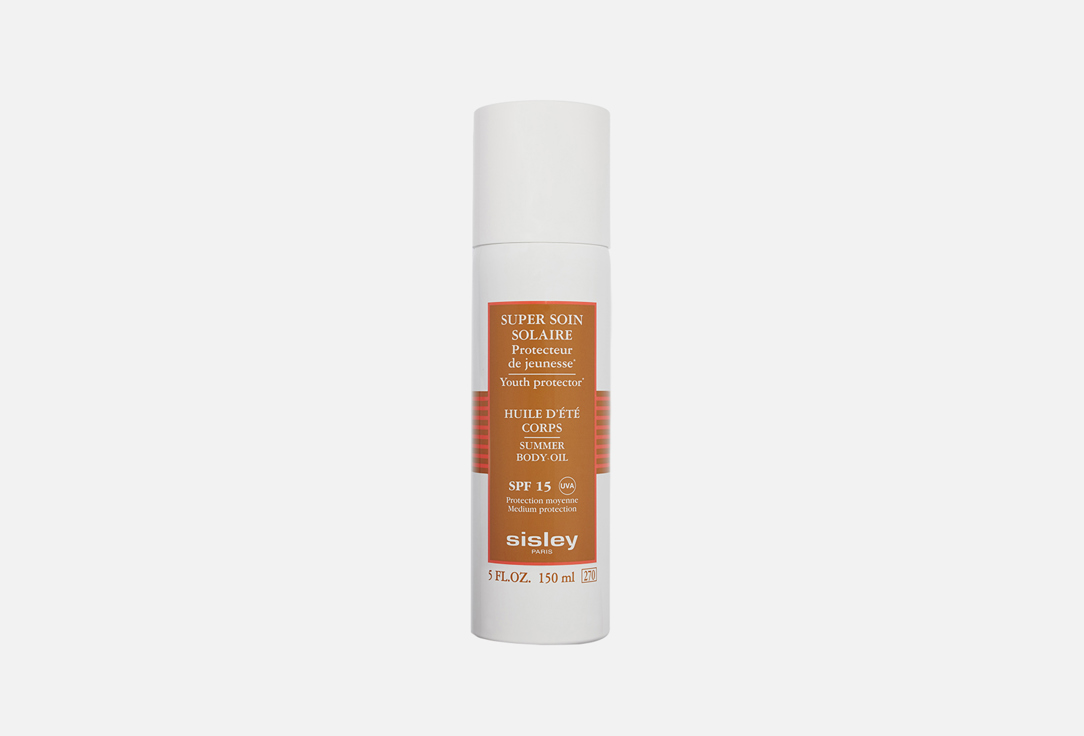 Sisley nourishing body oil SPF 15 Super Soin Solaire