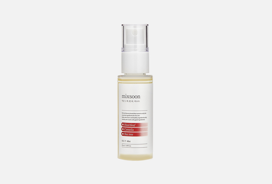 Mixsoon Soothing Facial Mist mixsoon H.C.T. Mist 50 ml Mixsoon Soothing Facial Mist mixsoon H.C.T. Mist