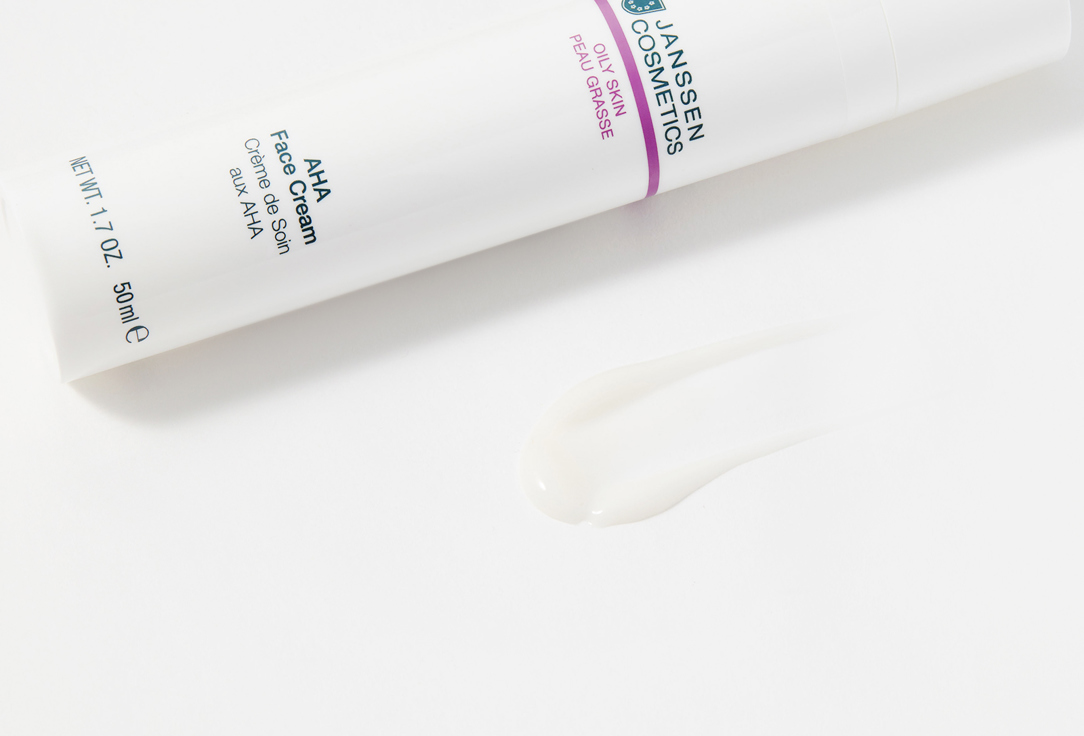 Janssen Cosmetics AHA Face Cream OILY SKIN 50 ml Janssen Cosmetics AHA Face Cream OILY SKIN