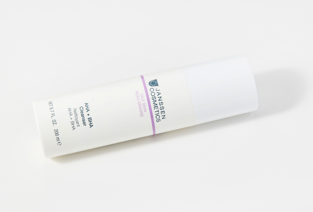 Janssen Cosmetics AHA+BHA Cleanser OILY SKIN 200 ml Janssen Cosmetics AHA+BHA Cleanser OILY SKIN