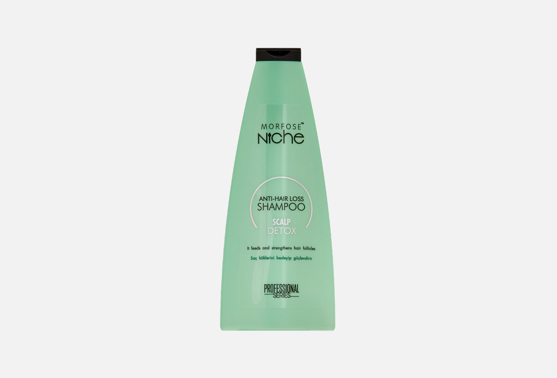 Morfose Niche Ph Balance Anti Dandruff Shampoo Peptides Strengthen Hair, Help Prevent Hair Loss And Support Growth