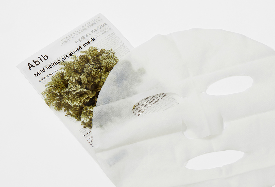 ABIB Face sheet mask Acidic ph jericho rose fit