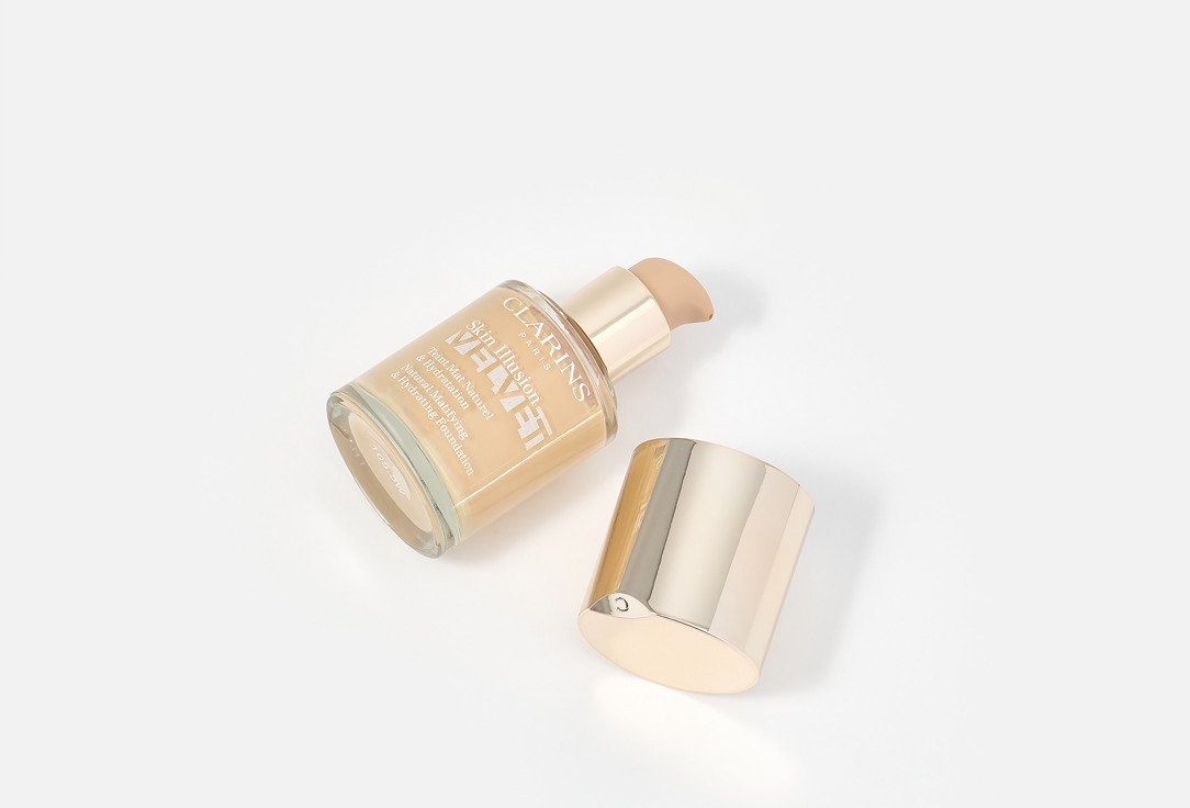 Clarins Lightweight Mattifying Foundation Skin Illusion Velvet