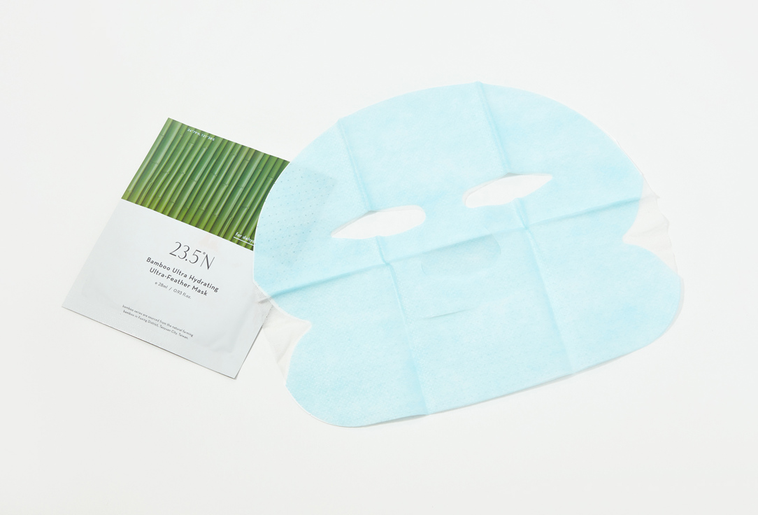 23.5°N Ultra-Hydrating Face Mask Bamboo Ultra-Feather 1 pcs 23.5°N Ultra-Hydrating Face Mask Bamboo Ultra-Feather