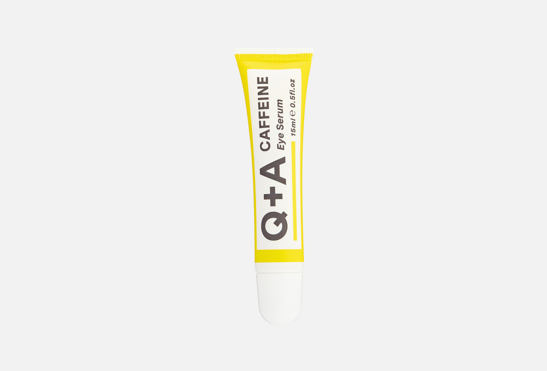 Q+A Energizing eye serum Caffeine