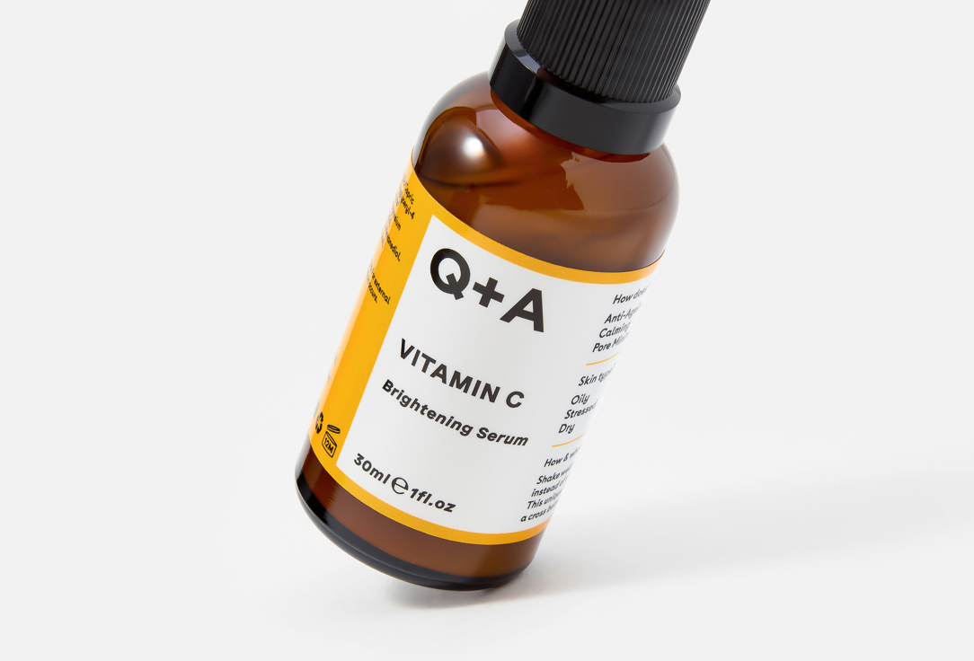 Q+A Brightening facial serum Vitamin C 30 ml Q+A Brightening facial serum Vitamin C