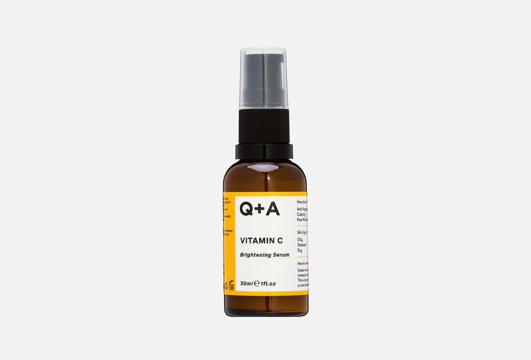 Q+A Brightening facial serum Vitamin C 30 ml Q+A Brightening facial serum Vitamin C