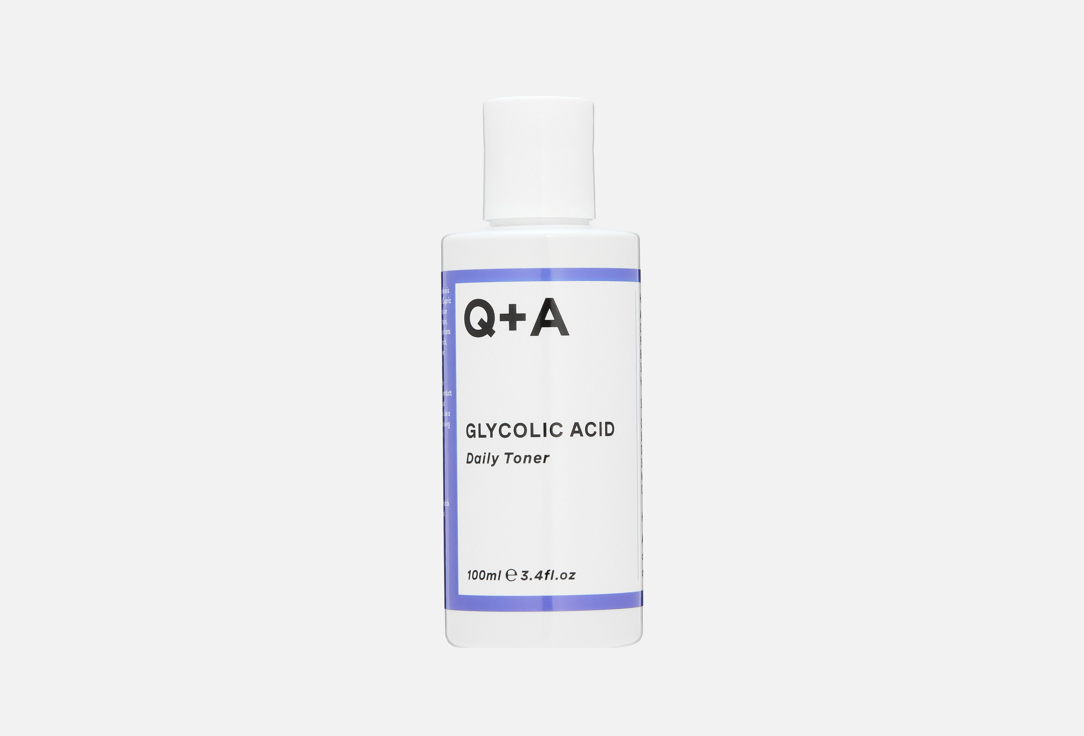 Q+A Exfoliating daily toner Aglycolic Acid 100 ml Q+A Exfoliating daily toner Aglycolic Acid