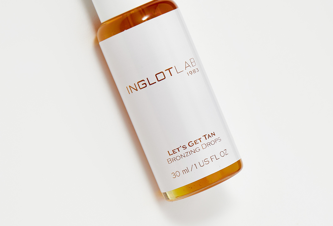 Inglot Бронзирующие капли Bronzing drops let`s get tan