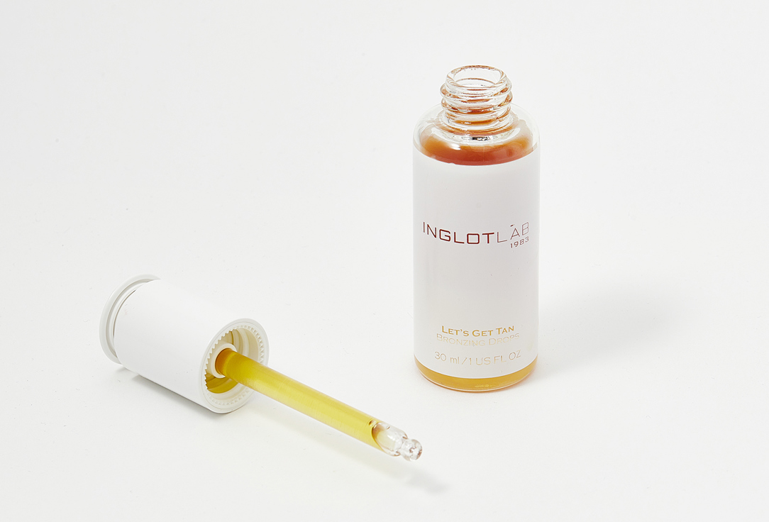 Inglot Бронзирующие капли Bronzing drops let`s get tan
