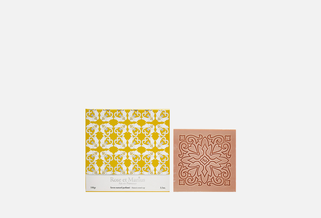 Rose et Marius Natural Scented Soap L’eau ensoleillée de Rose 100 g Rose et Marius Natural Scented Soap L’eau ensoleillée de Rose