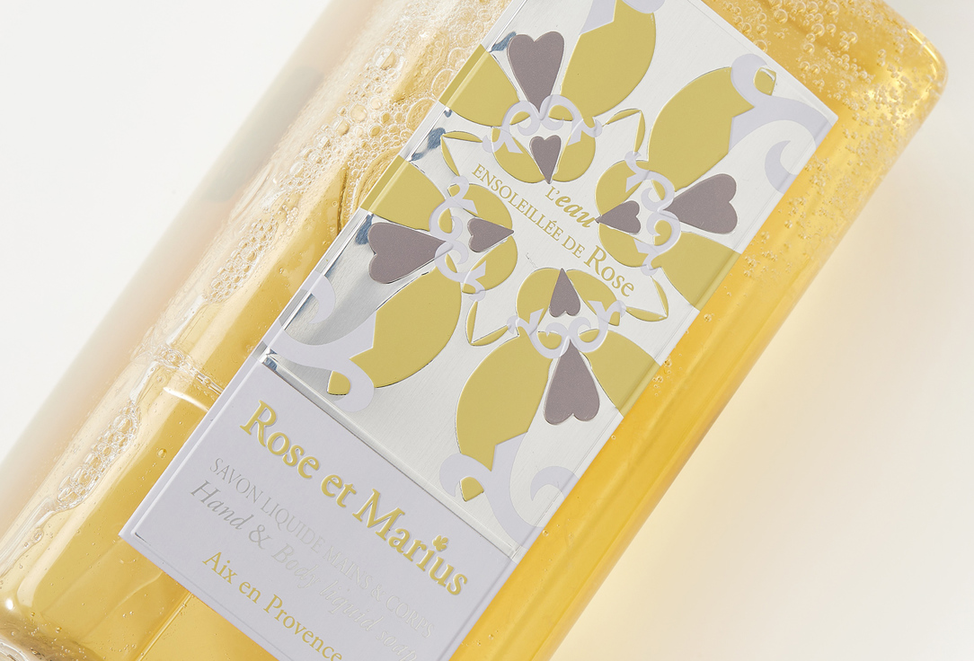 Rose et Marius Liquid soap for hands and body L’eau ensoleillée de Rose 315 ml Rose et Marius Liquid soap for hands and body L’eau ensoleillée de Rose