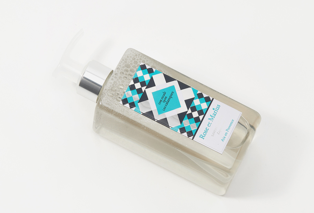 Rose et Marius Liquid soap for hands and body Une escale dans les Calanques 315 ml Rose et Marius Liquid soap for hands and body Une escale dans les Calanques