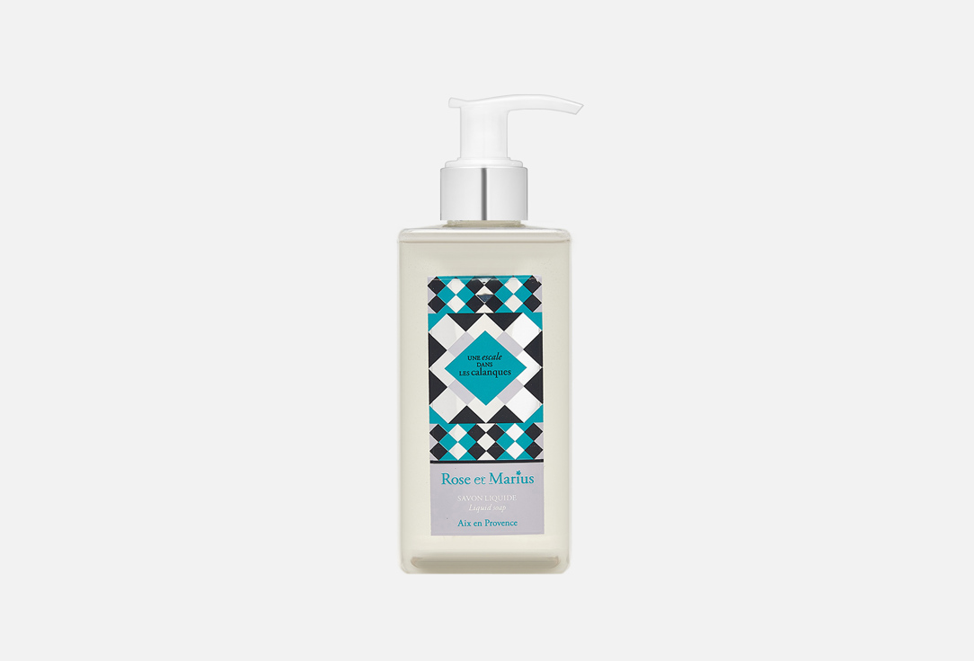 Rose et Marius Liquid soap for hands and body Une escale dans les Calanques 315 ml Rose et Marius Liquid soap for hands and body Une escale dans les Calanques