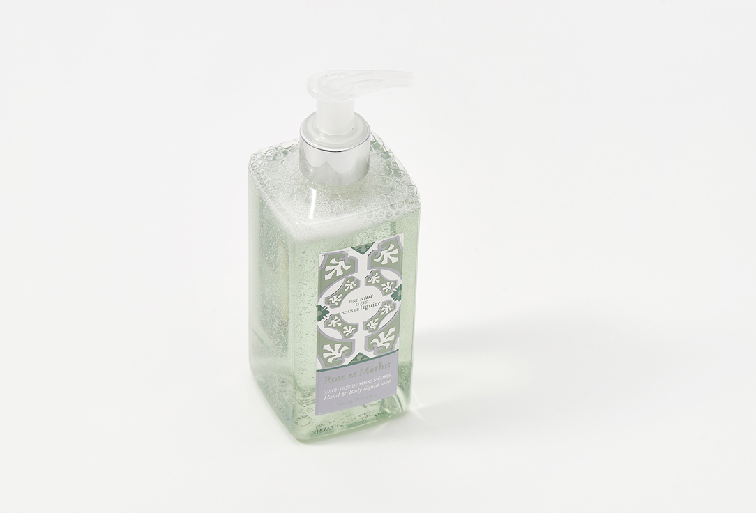 Rose et Marius Liquid soap for hands and body Une nuit d’été sous les figuiers 315 ml Rose et Marius Liquid soap for hands and body Une nuit d’été sous les figuiers