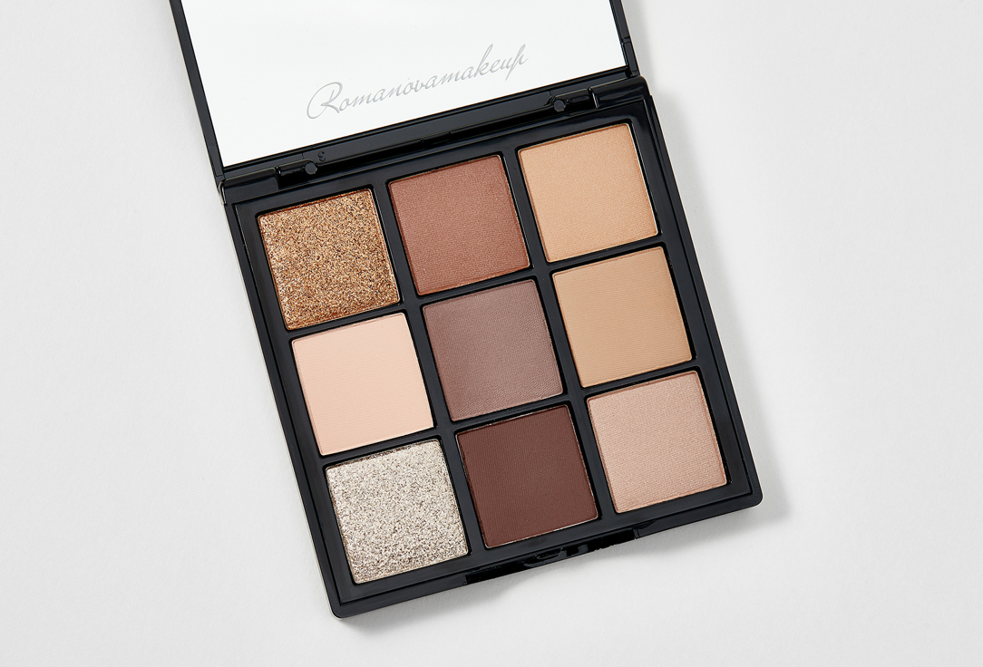 Romanovamakeup Eyeshadow Palette Sexy Eyeshadow Palette Spices & cacao 13.5 g Romanovamakeup Eyeshadow Palette Sexy Eyeshadow Palette