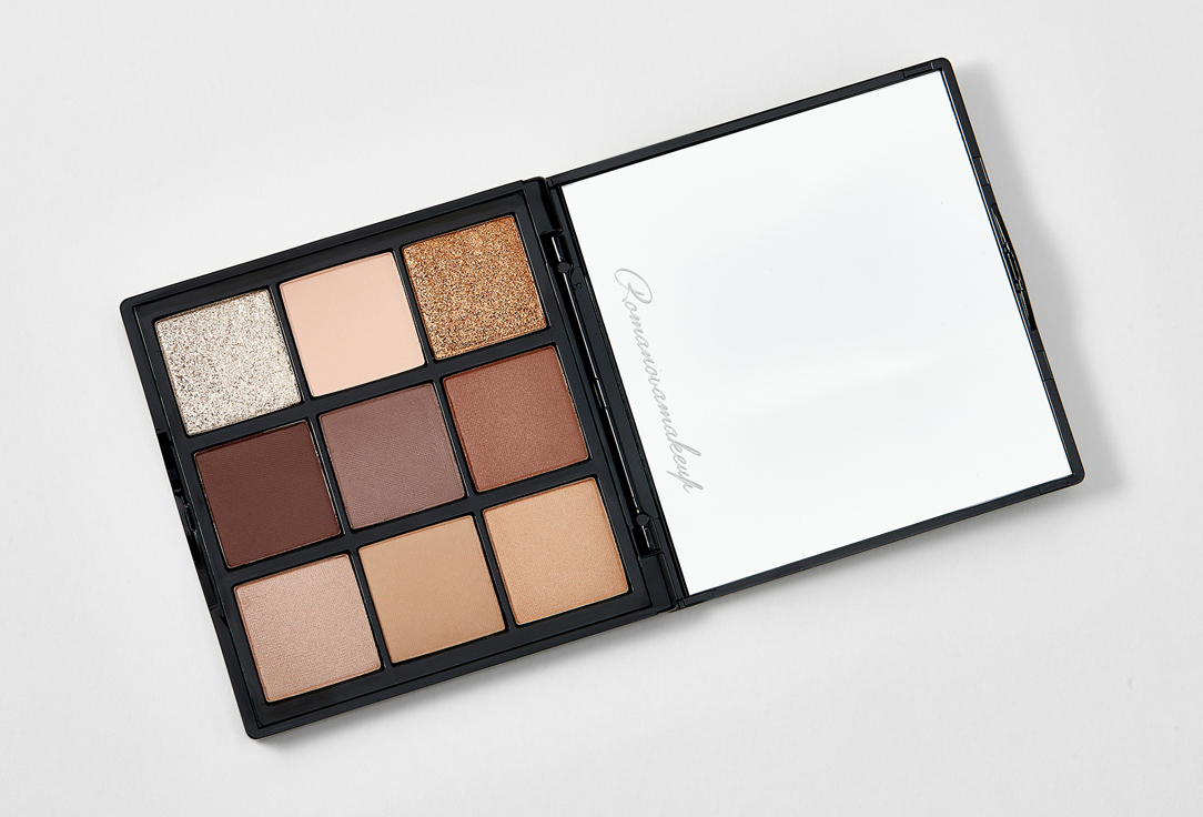 Romanovamakeup Eyeshadow Palette Sexy Eyeshadow Palette Spices & cacao 13.5 g Romanovamakeup Eyeshadow Palette Sexy Eyeshadow Palette