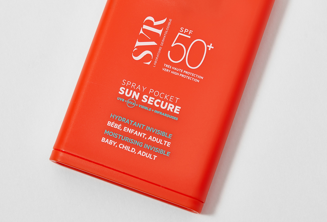 SVR Moisturizing  Pocket Spray SPF 50+ Sun Secure