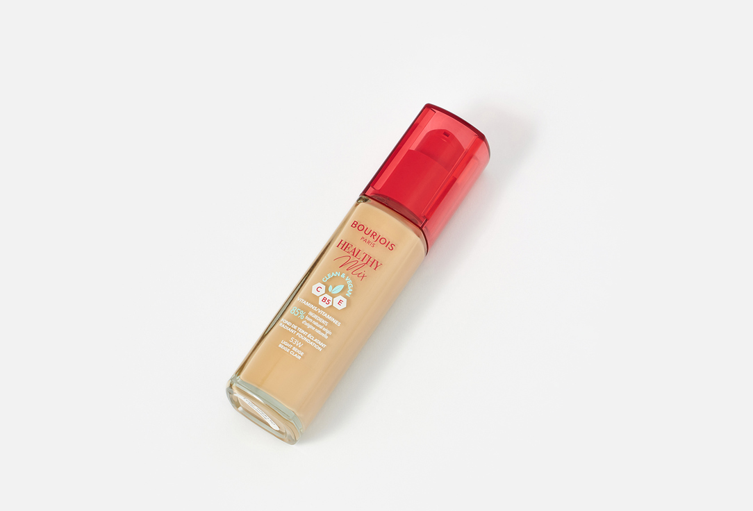 Bourjois Foundation Healthy Mix Clean 53w, Light beige 30 ml Bourjois Foundation Healthy Mix Clean