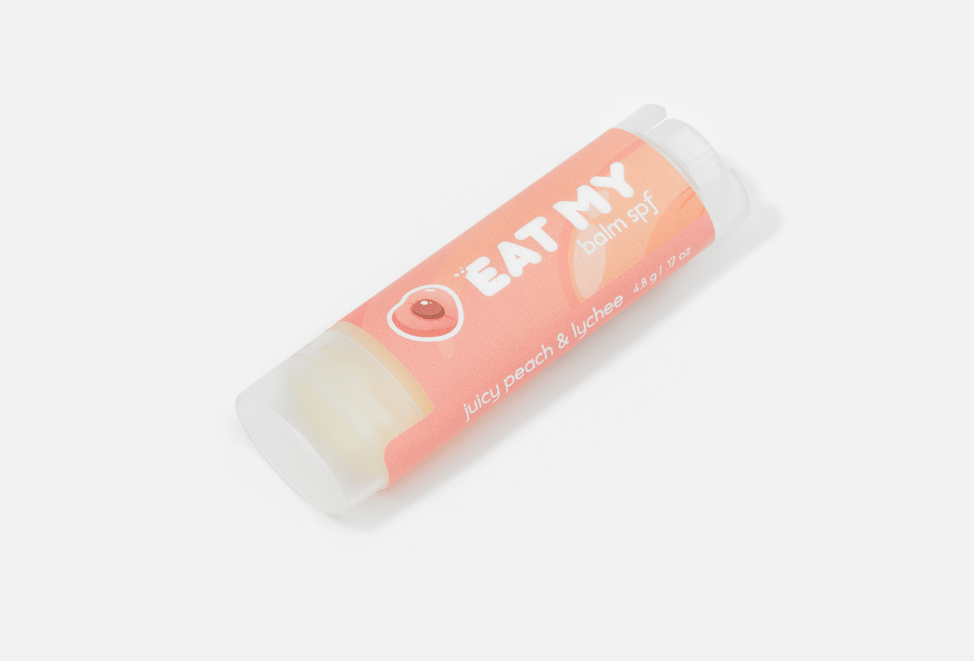 EAT MY Moisturizing Lip Balm SPF 30 Iced peach & lychee