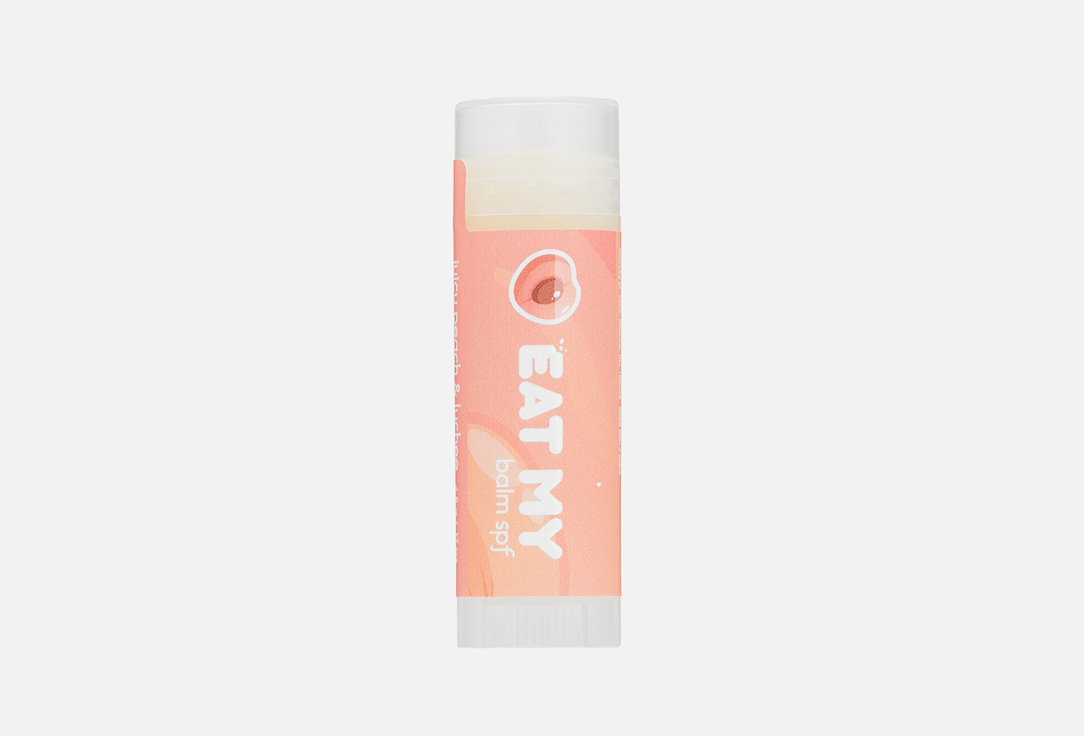 EAT MY Moisturizing Lip Balm SPF 30 Iced peach & lychee