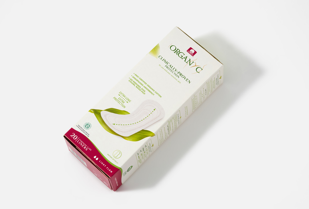 Organyc Everyday Thick Pads Maxi Panty Liners
