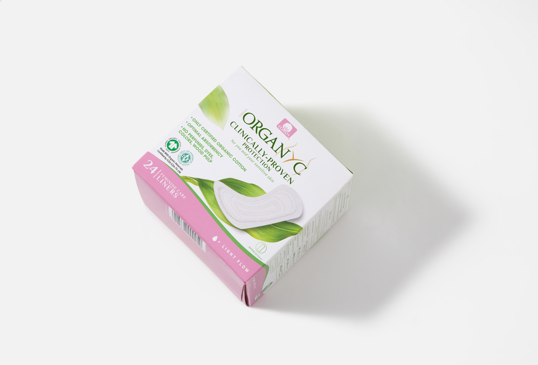 Organyc Everyday Pads Folded Panty Liners