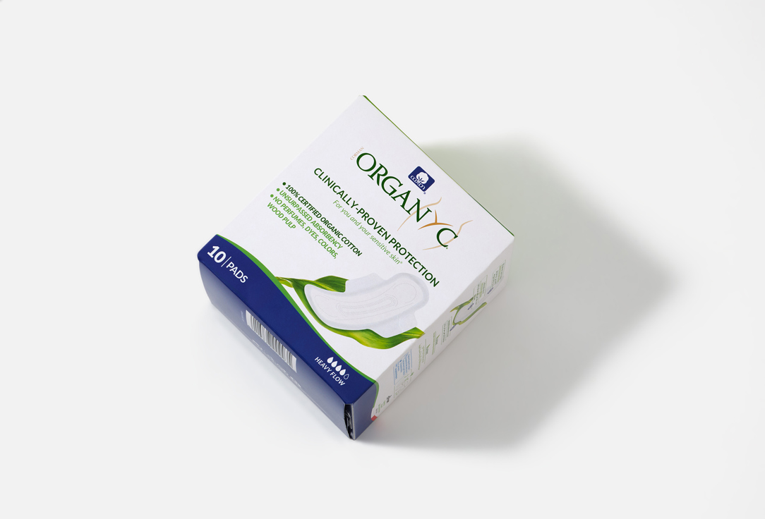 Organyc Thin Sanitary Pads Sanitary Pads for Heavy Flow