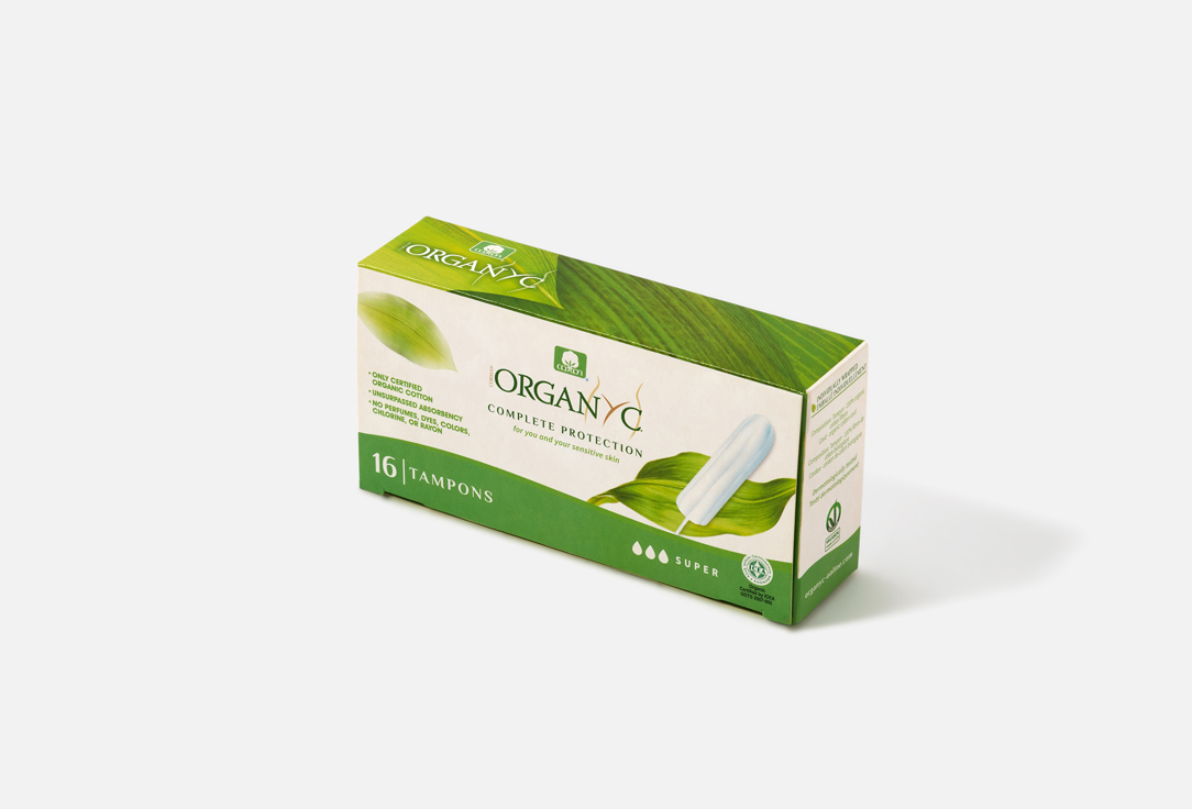 Organyc Thick Tampons Super Tampons