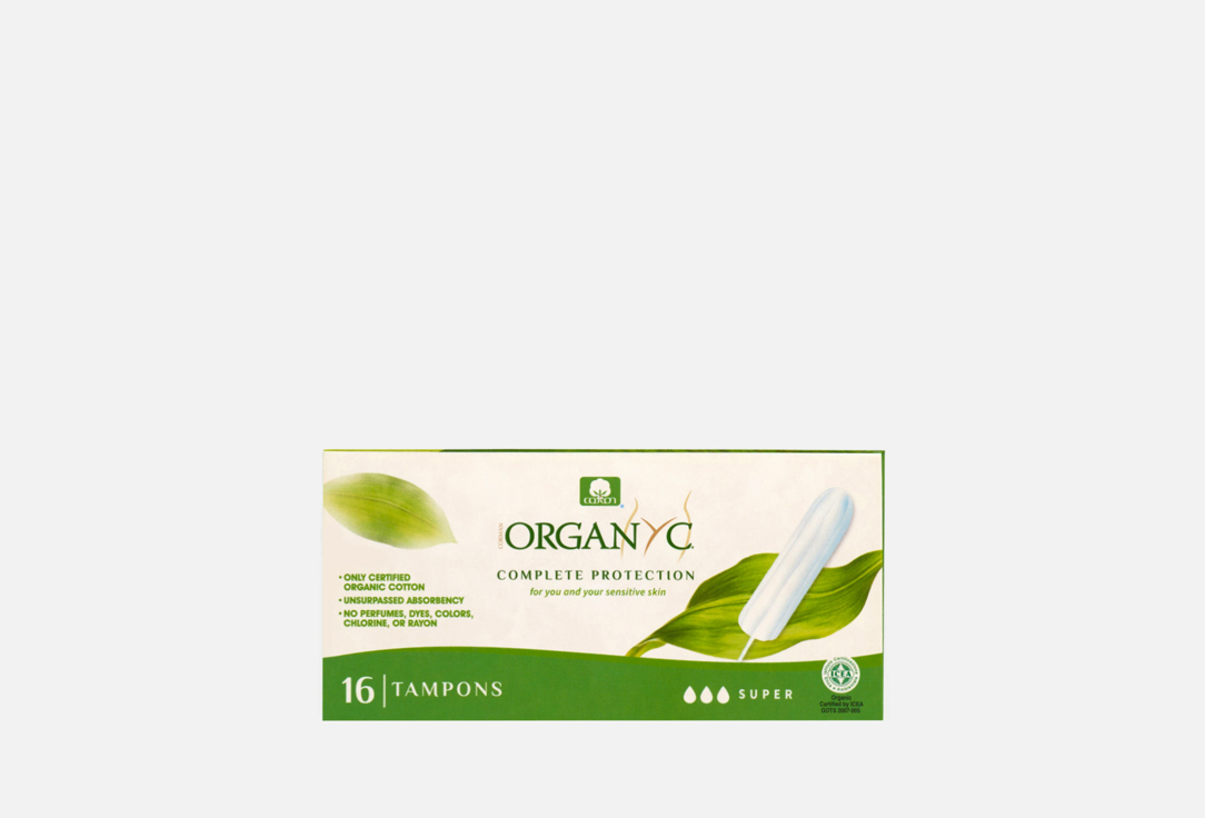 Organyc Thick Tampons Super Tampons