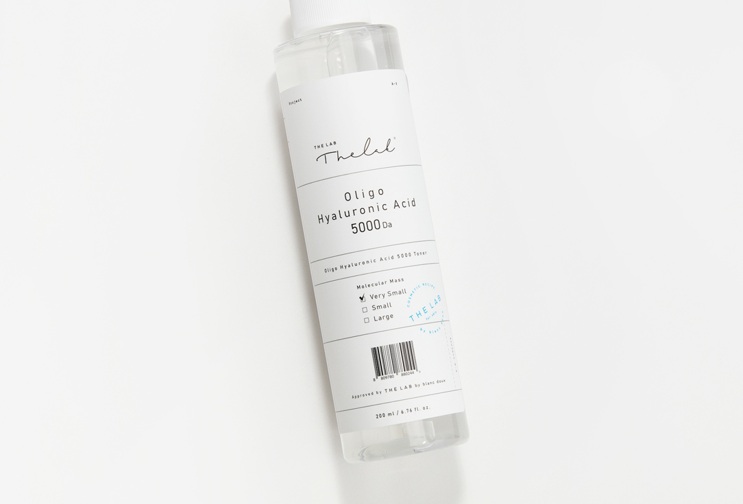 THE LAB by blanc doux Face Toner Oligo Hyaluronic Acid 5000 200 ml THE LAB by blanc doux Face Toner Oligo Hyaluronic Acid 5000