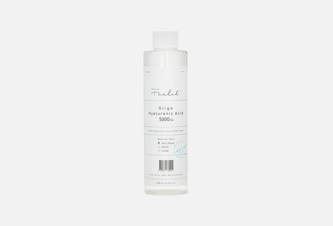 THE LAB by blanc doux Face Toner Oligo Hyaluronic Acid 5000 200 ml THE LAB by blanc doux Face Toner Oligo Hyaluronic Acid 5000