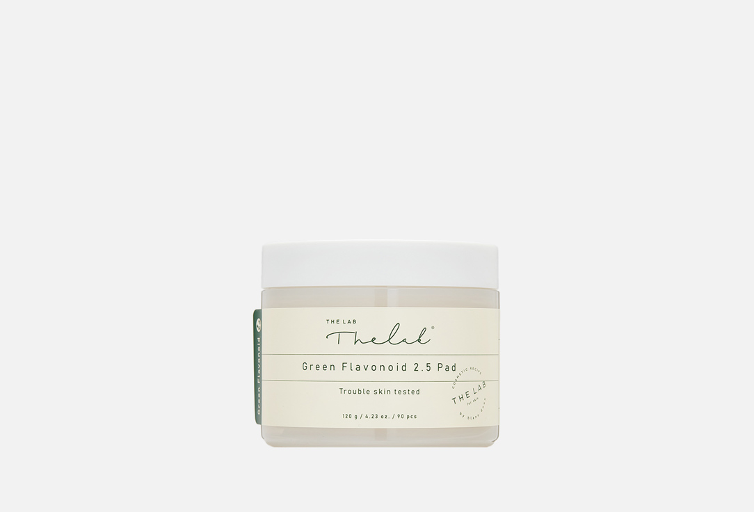 THE LAB by blanc doux Face Toner Pads Green Flavonoid 2.5 Pad 90 pcs THE LAB by blanc doux Face Toner Pads Green Flavonoid 2.5 Pad