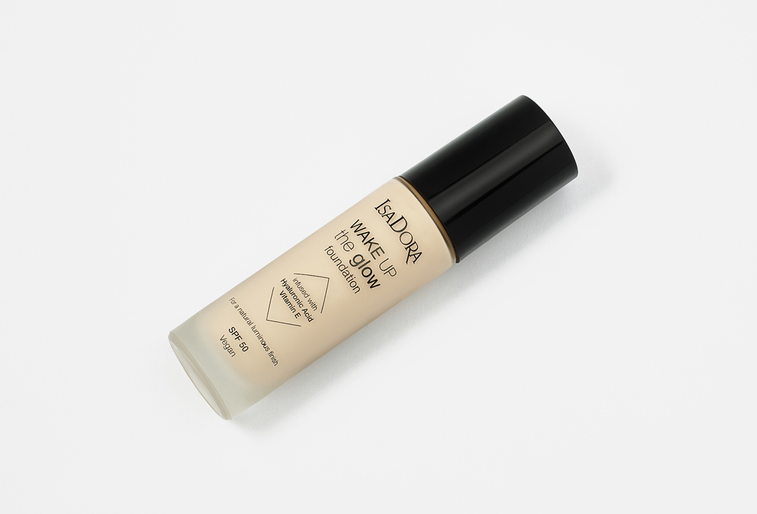 IsaDora Nourishing foundation spf50 The wake up the glow 1C, Cool 30 ml IsaDora Nourishing foundation spf50 The wake up the glow