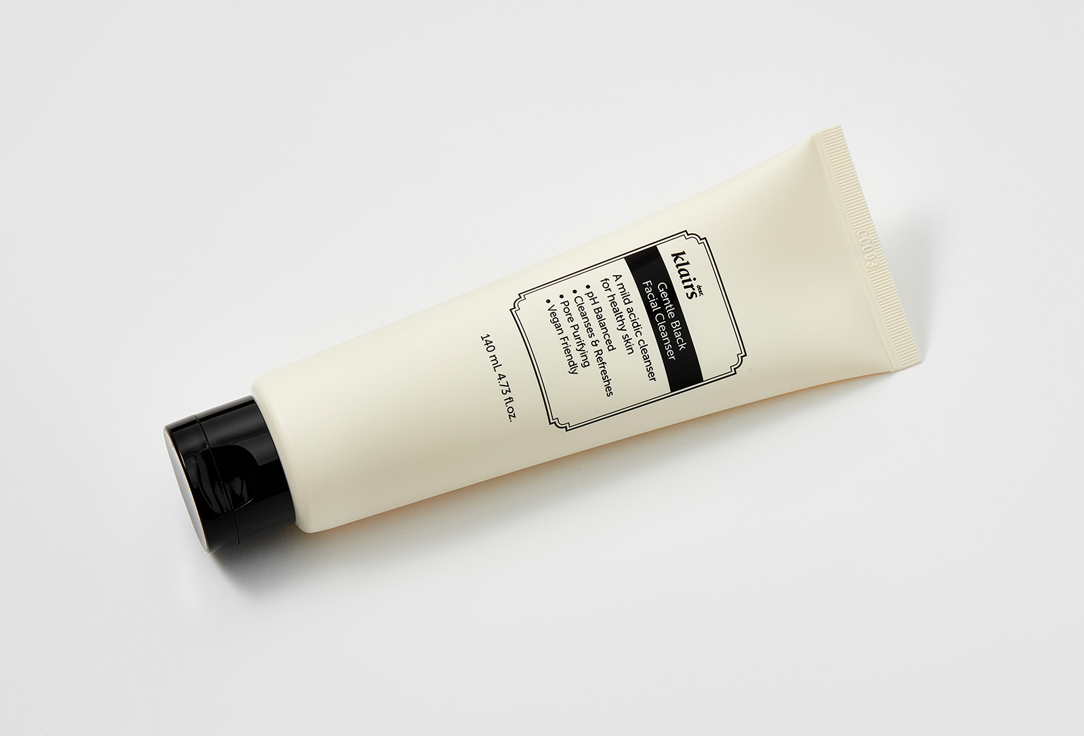 Dear, klairs Face cleansing foam Gentle Black 140 ml Dear, klairs Face cleansing foam Gentle Black