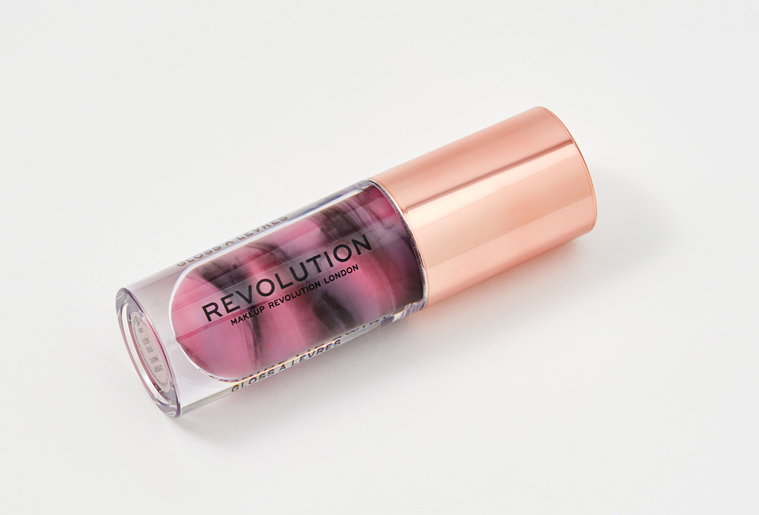 MakeUp Revolution Moisturizing Lip Gloss Ceramide Swirl Cherry mauve 4.5 ml MakeUp Revolution Moisturizing Lip Gloss Ceramide Swirl