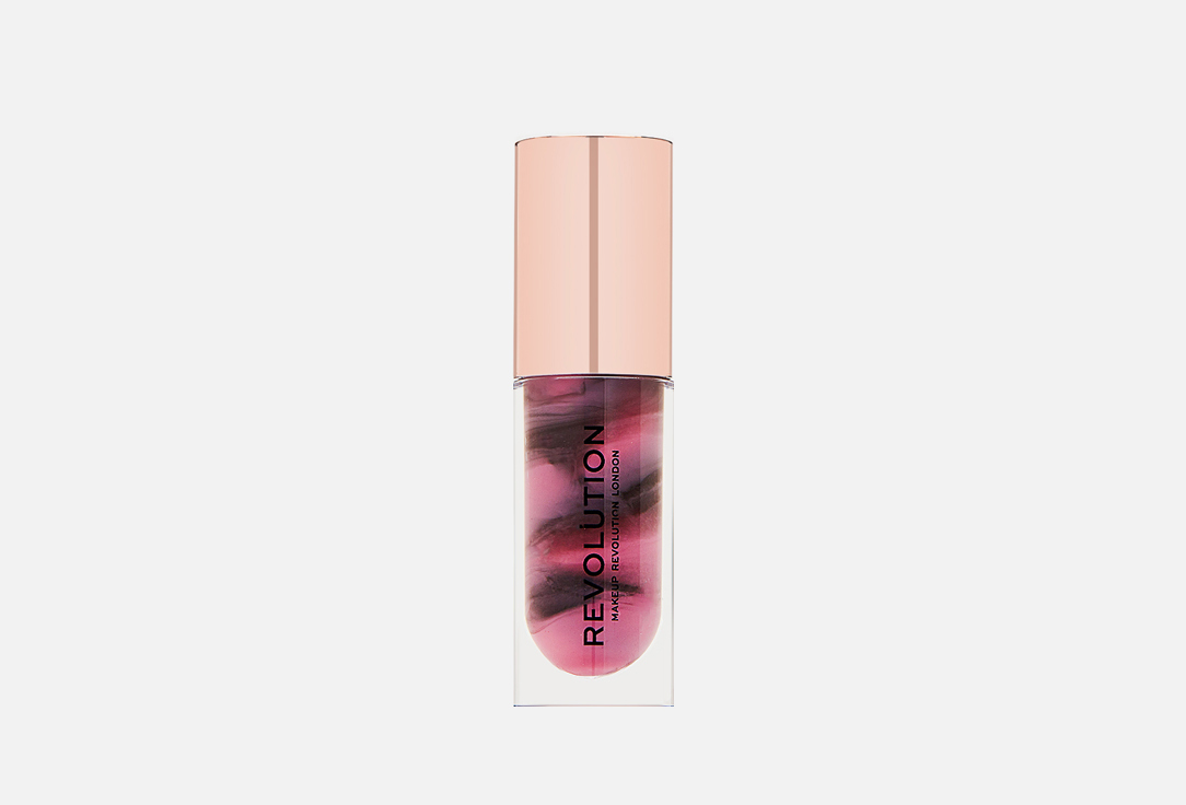 MakeUp Revolution Moisturizing Lip Gloss Ceramide Swirl Cherry mauve 4.5 ml MakeUp Revolution Moisturizing Lip Gloss Ceramide Swirl