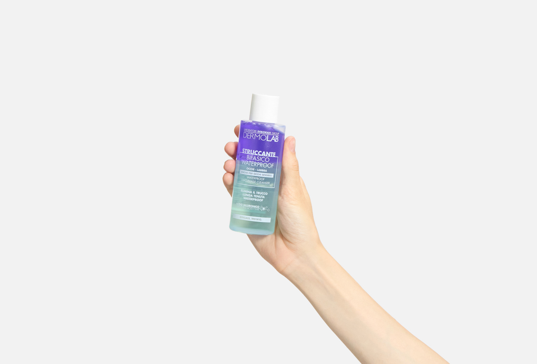 DERMOLAB make-up remover WATERPROOF TWO-PHASE CLEANSER