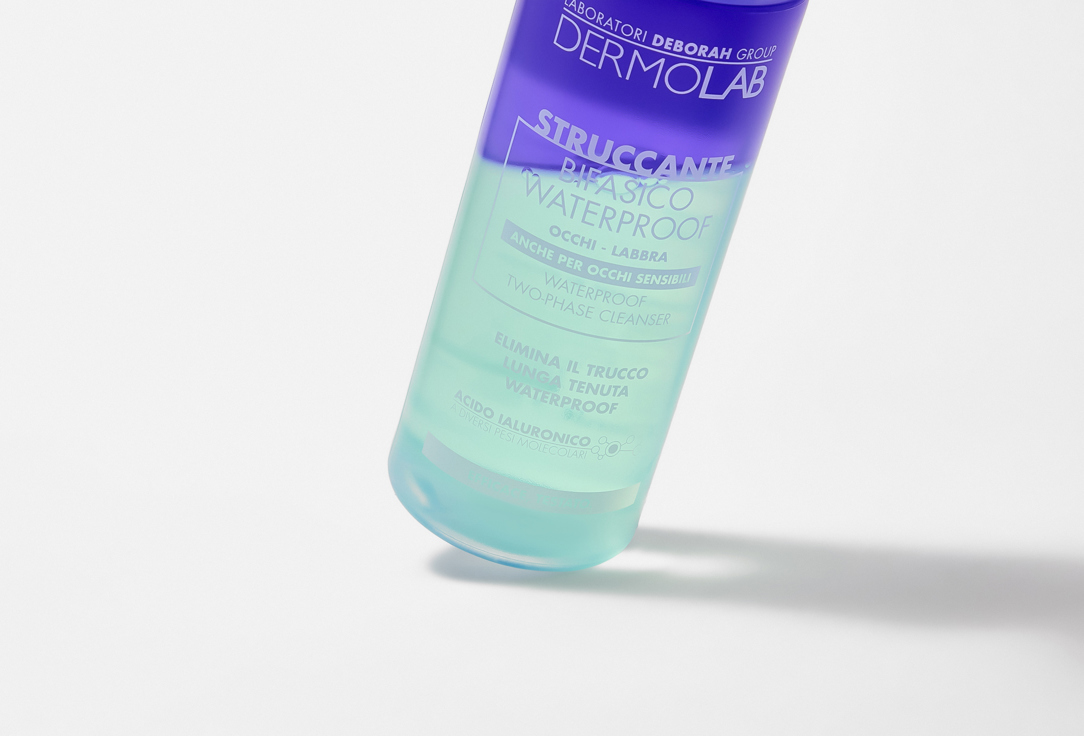 DERMOLAB make-up remover WATERPROOF TWO-PHASE CLEANSER