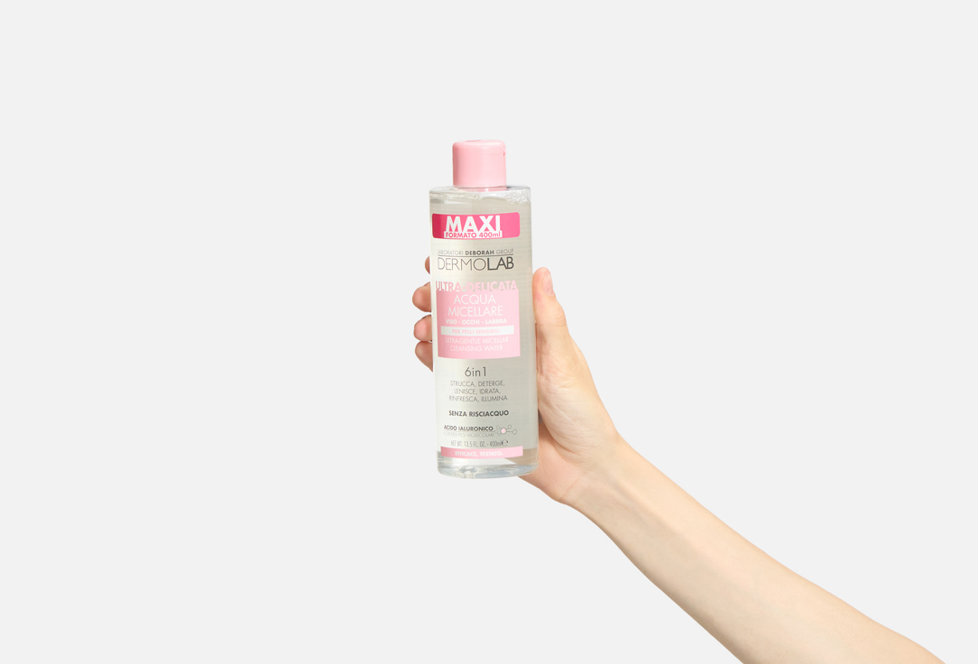 DERMOLAB Ultra-gentle micellar cleansing water Ultra-Gentle Micellar Cleansing Water