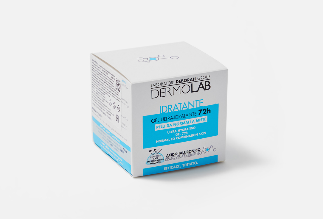 DERMOLAB Ultra-hydrating face gel 72H Ultra-Hydrating Gel 50 ml DERMOLAB Ultra-hydrating face gel 72H Ultra-Hydrating Gel