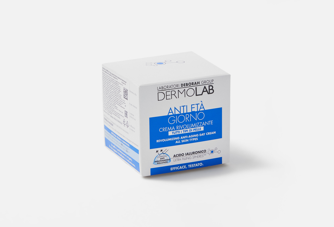 DERMOLAB Revolumizing anti-aging day face cream SPF 10 Revolumizing Anti-Aging