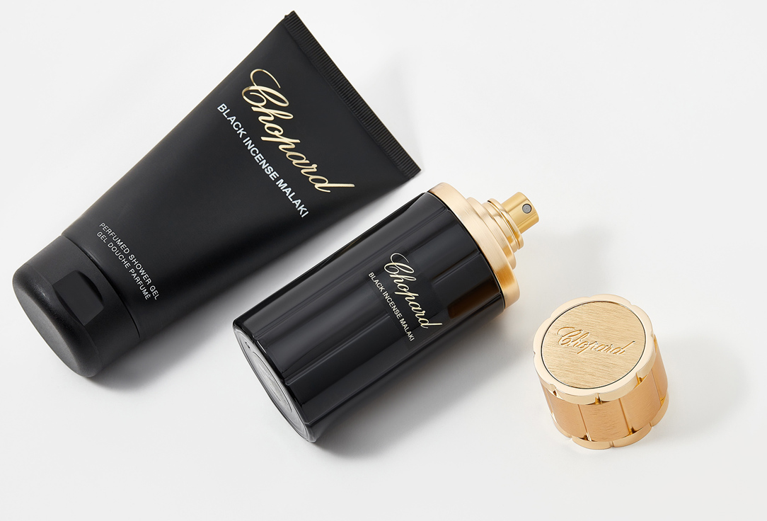 Chopard Eau de parfum & Shower gel set Black Incense Malaki