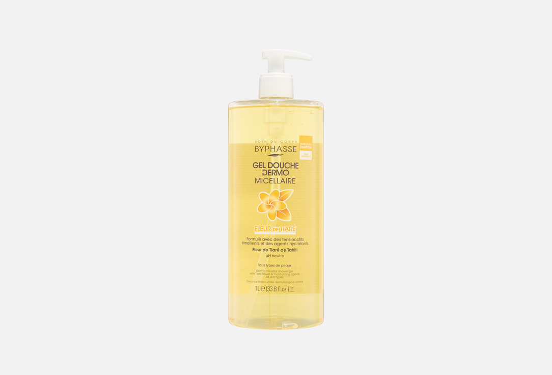 BYPHASSE Dermo Micellar Shower Gel Tiare Flower