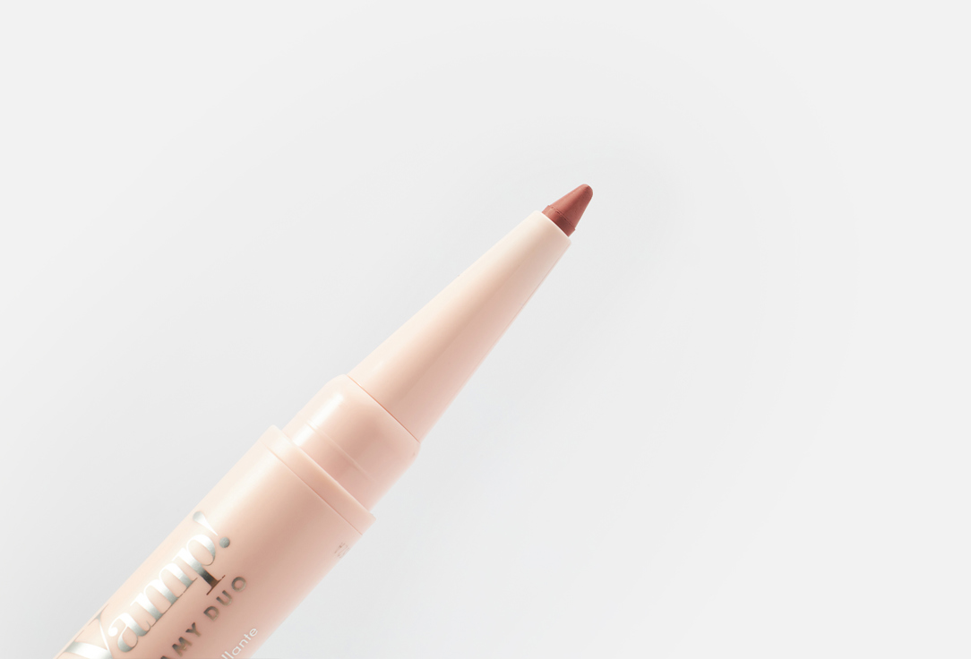 Pupa Contouring Lip Pencil & Shiny Lipstick 2-in-1 Vamp! Creamy Duo