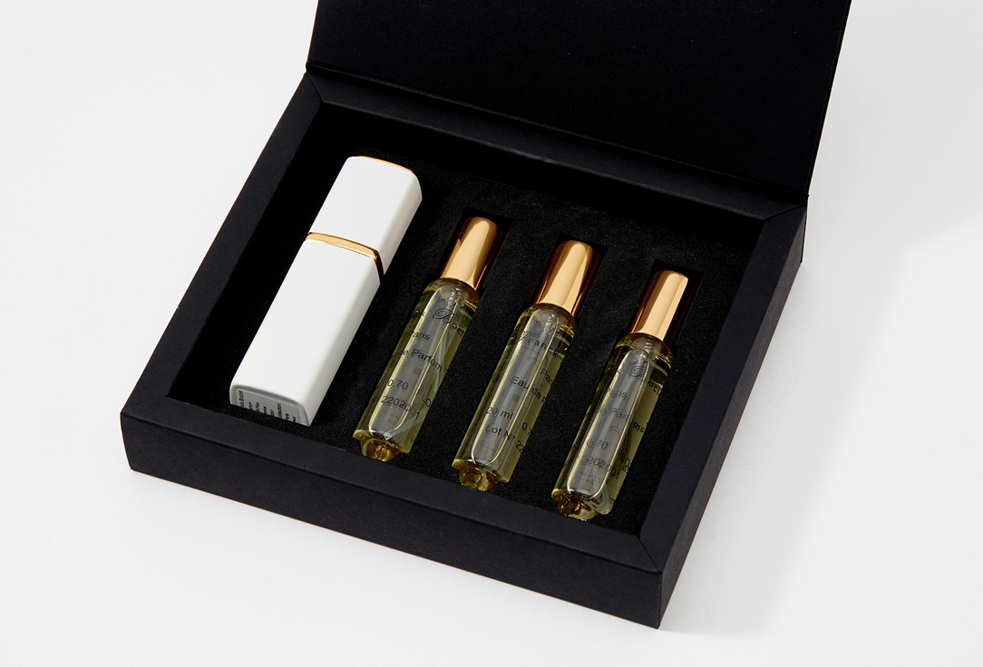 Franck Boclet Coffret parfum + 3 refill bottles 4*20ml Addiction