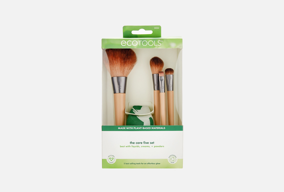 EcoTools Make-up Brush & Sponge Kit Core Five
